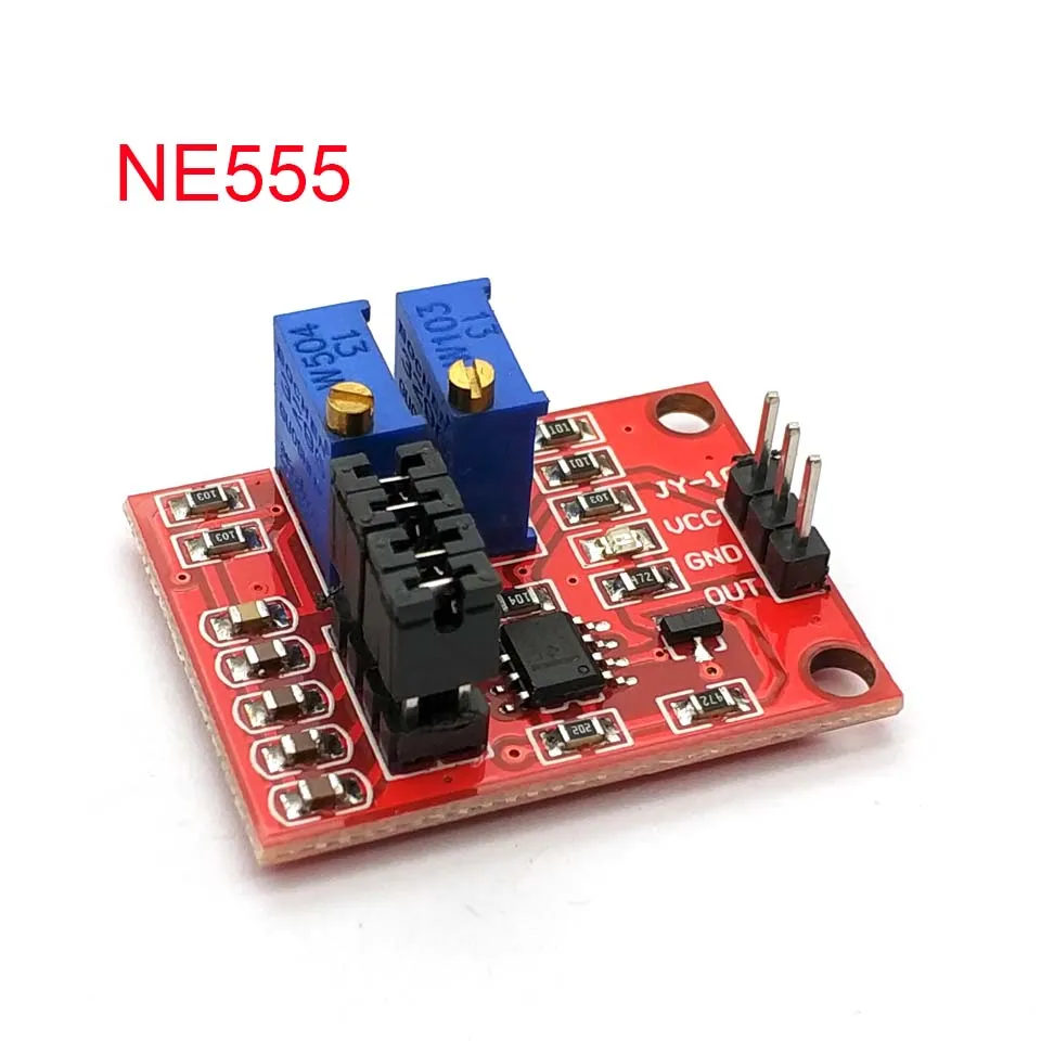 NE555 Pulse Frequency Duty Cycle LM358 Adjustable Module Square Wave Signal Generator Upgrade Version