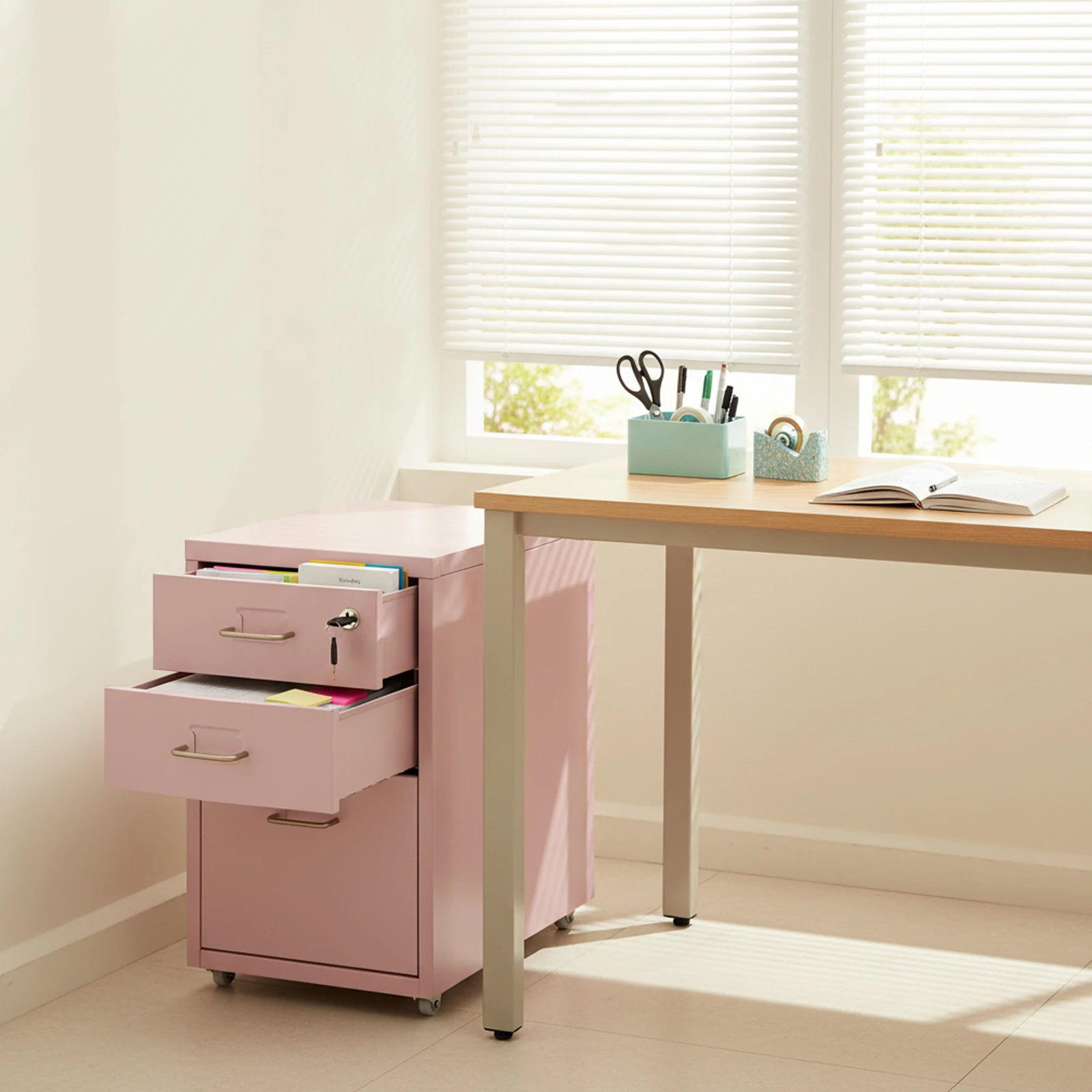 Hareketli 3 Katlı Dikey Dosya - Office Furniture Filing Cabinets incelemesi ve fiyatı