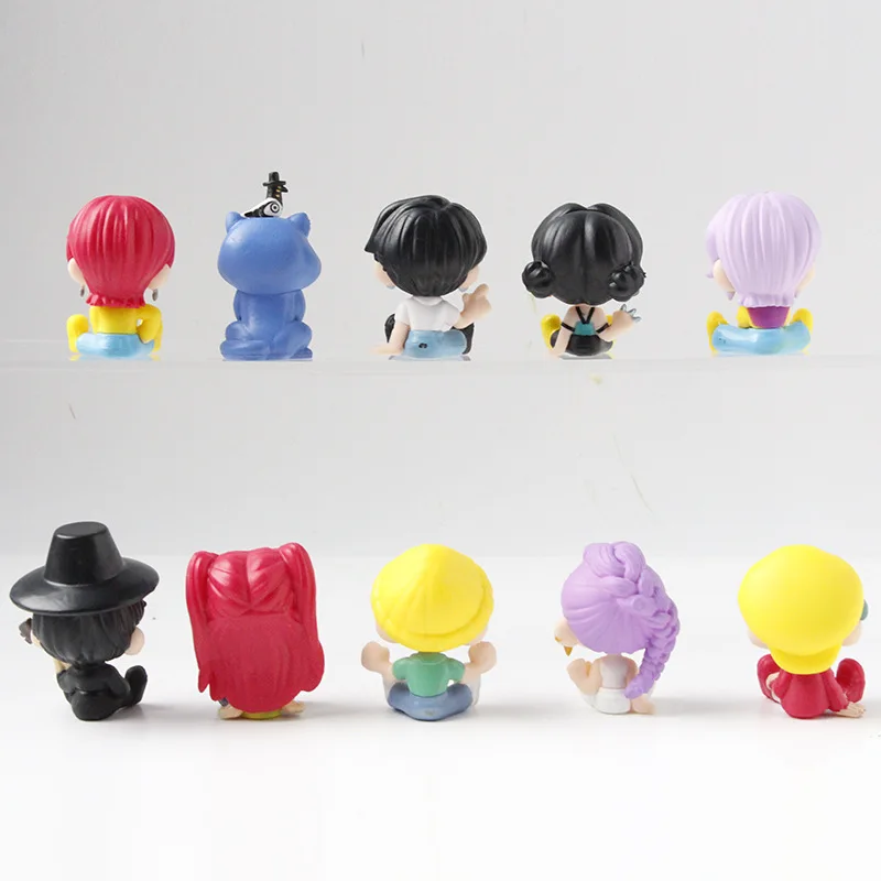 Heißer K-Pop Dämon Hunter Sajaboys Serie 10 stücke Sitzhaltung Q Version Sammeln Figuren Stil Action Spielzeug Geschenke blind Box
