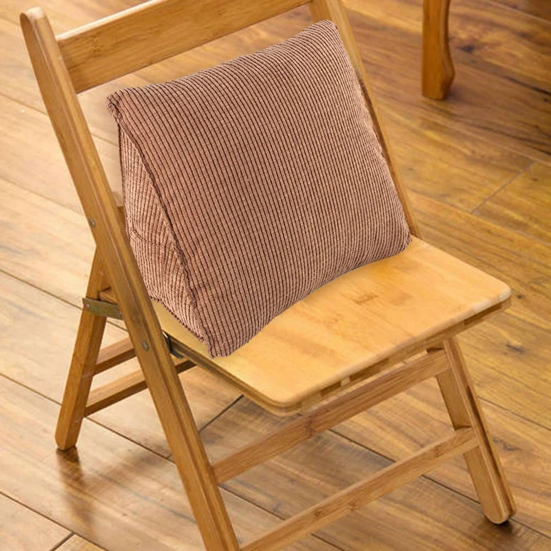 Reading Backrest Cushion Wedge Pillow Back Cushion Lumbar Pad Bed Office Chair Rest Pillow Back Support Pillow