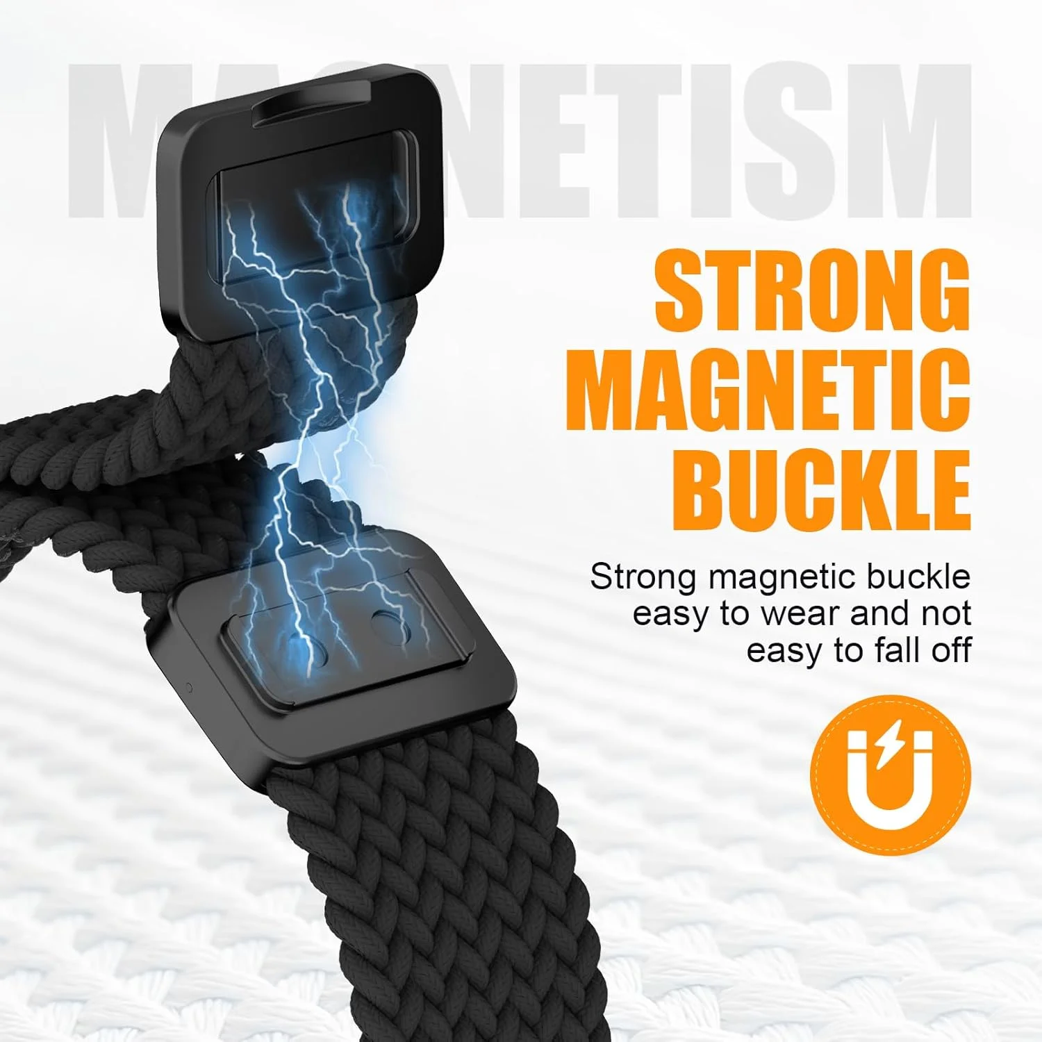 Breathable Band For Samsung Galaxy Watch 9/8 Classic 46mm Sports Magnetic Nylon Correa Bracelet Galaxy Watch 8 9 44mm 40mm Strap image 4
