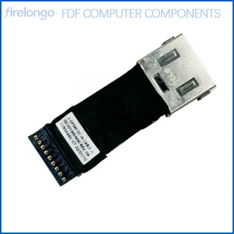 Original DC Charging Port Jack Socket Connector For Lenovo ThinkPad P15 P17 Laptop Computer DC30100SN00 Spare Parts Repair Kit