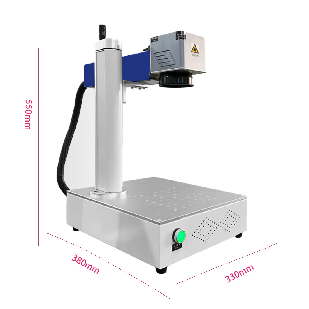 

Automatic Hs 10w Dioxide 2d -marking-machine Marking Machines UV Metal Materials Air-cooled Auto Wrist Convey Taiwan