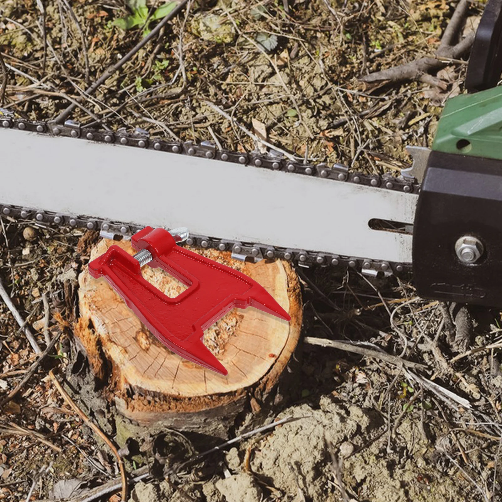

1pc Stump Vise Adjustable Oil Saw Grinding Bracket Portable Filing Tool Small Accessories Chainsaw Sharpening Kit Vise Chainsaw