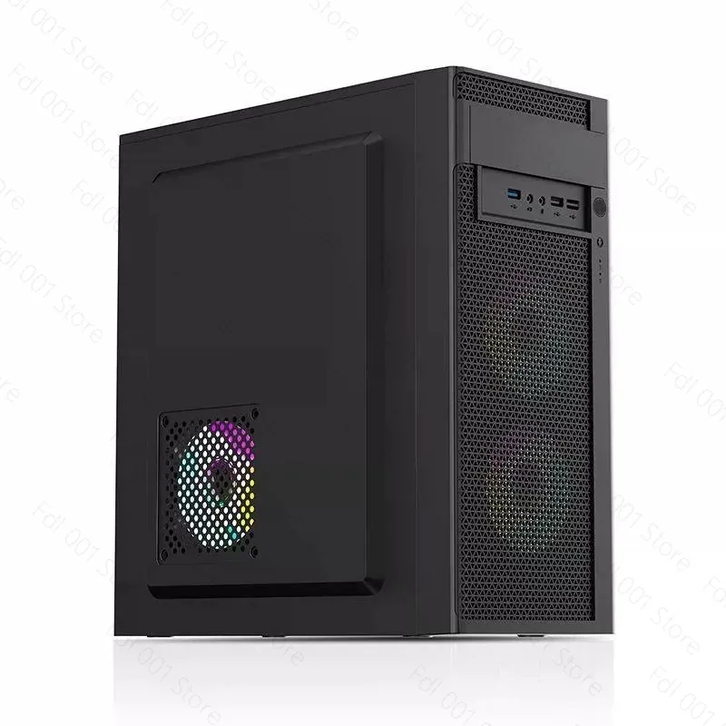 Assembly of desktop computer mini main unit power supply kit DIY office casing
