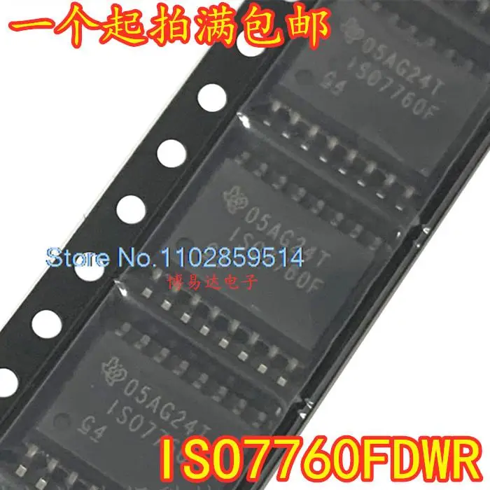 ISO7760FDWR SOIC-16 ISO7760FDW