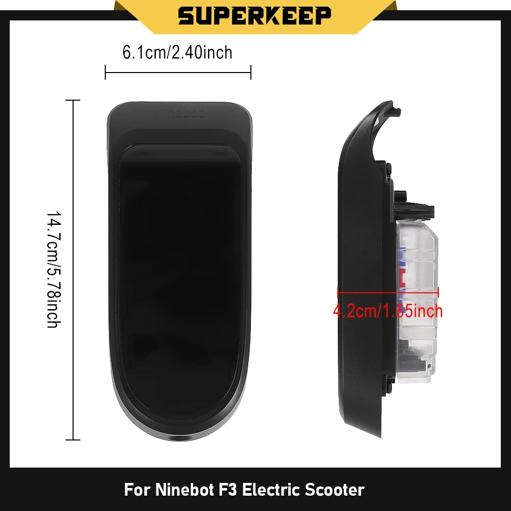 

Dashboard for Segway Ninebot F3 Electric Scooter Parts LED Display Meter Board Kickscooter Durable Replacement Accessories