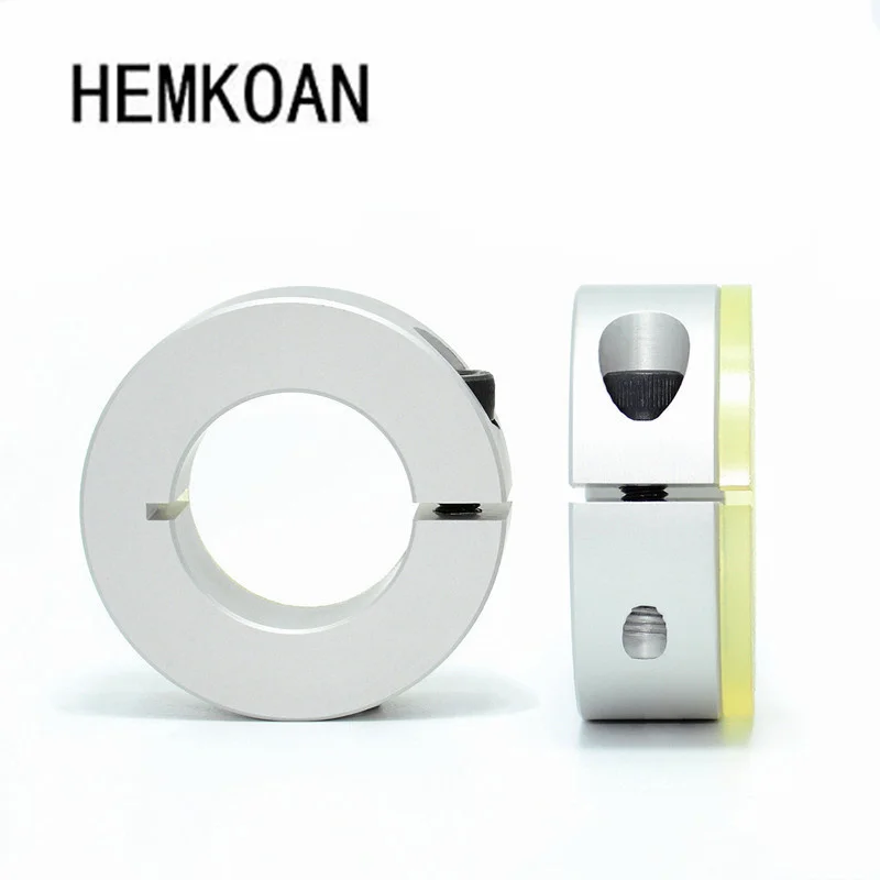 Aluminum alloy fixed open ring type, with polyurethane silicone ring stop jacket positioning retainer ring bushing