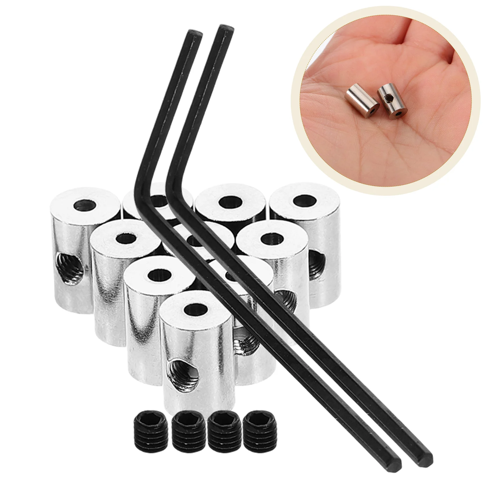 2 Sets Clutch Interface Accessories Pin Keepers Locking Clasp Enamel Pins for Backpacks Wrench Metal Backs Locks Beam Port