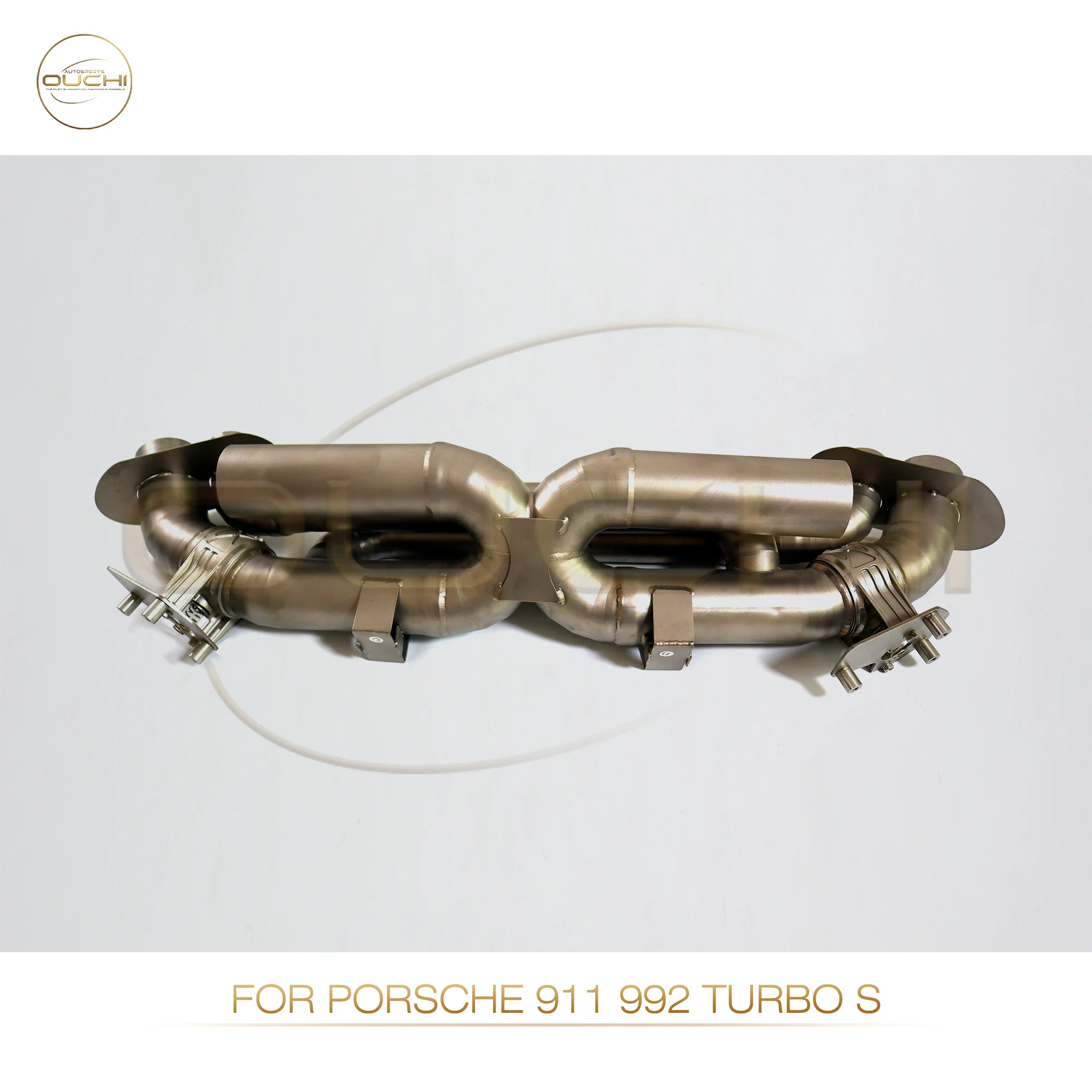 

OUCHI Titanium Exhaust System Performance Catback for Porsche 911 992 Carrera Turbo 3.0T 3.8T OEM Valve Without Muffler