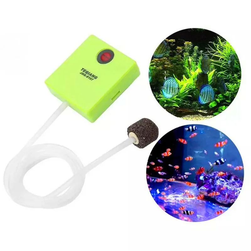 

1pc Mini Fish Tank Oxygenation Pump Plastic Noise Free Oxygenation Pump Durable Fish Tank Oxygenator Gardening Accessories