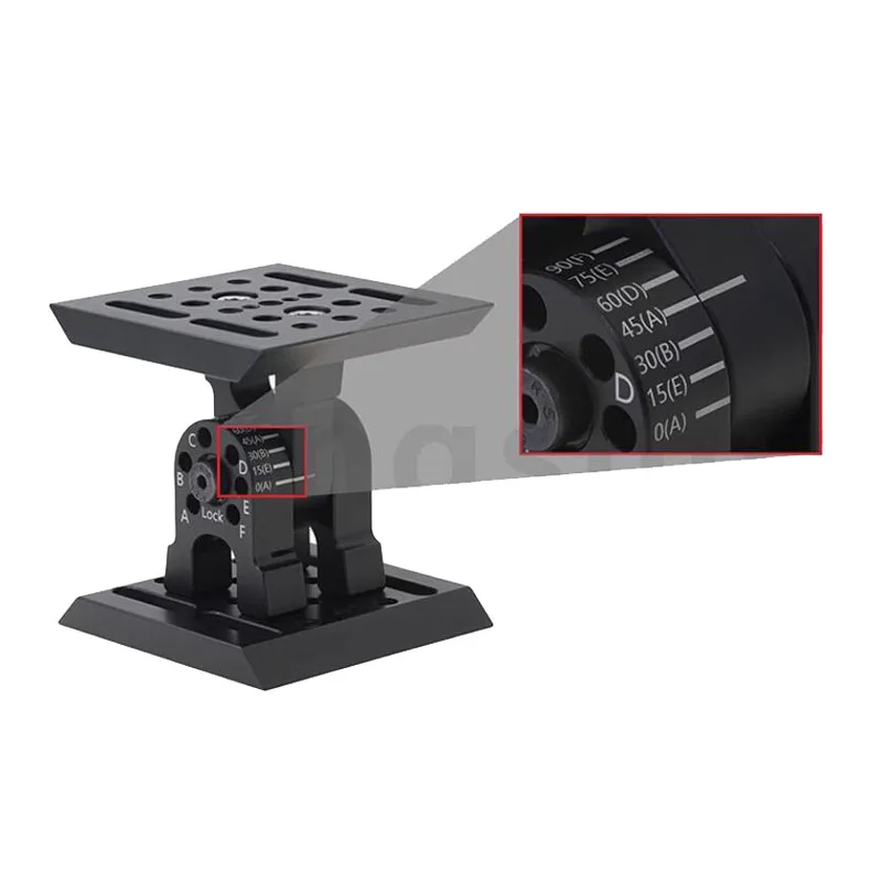 Manual Tilt Stage for Optical Experiments - OMBA-KP Adjustable Angle Stage