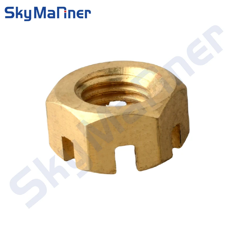 Propeller Nut fit Tohatsu 9.9HP 15HP 20HP 25HP 30HP 346-64121 Outboard Motor 346-64121-5 346641215 Boat Engine Propeller Parts