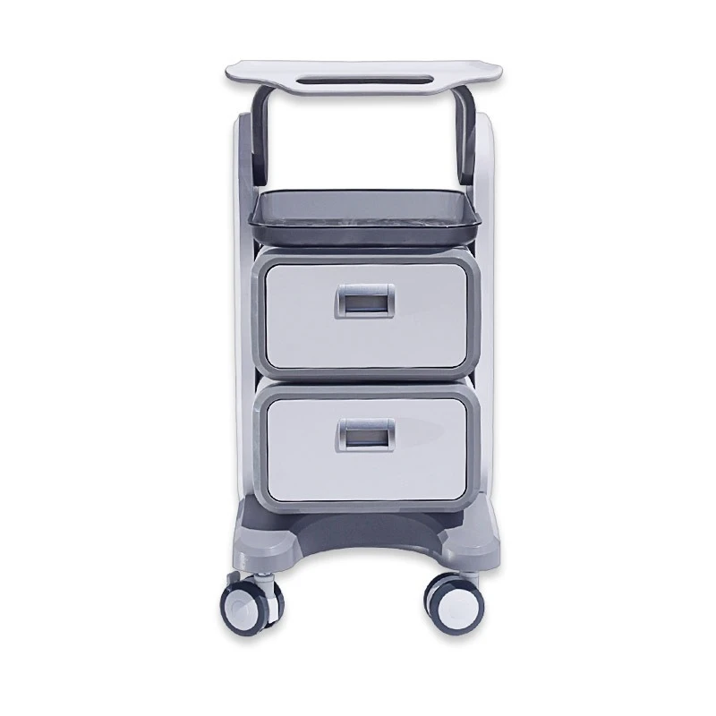 

Dental Stroller Medical Aesthetic Salon Clinic Storage Cabinet Tool Mobile Drawer Shelf