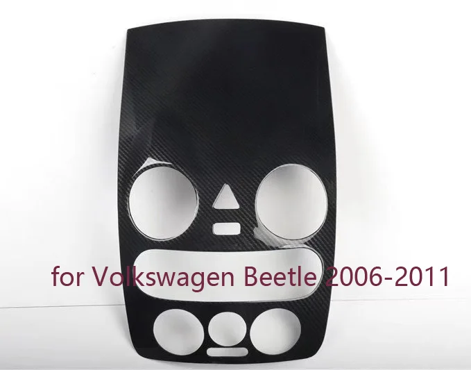 

Interior Accessories For Volkswagen Beetle 2003-2011 Gear Shift Panel Cover Trim Center Control Button Steering Wheel Cover Trim