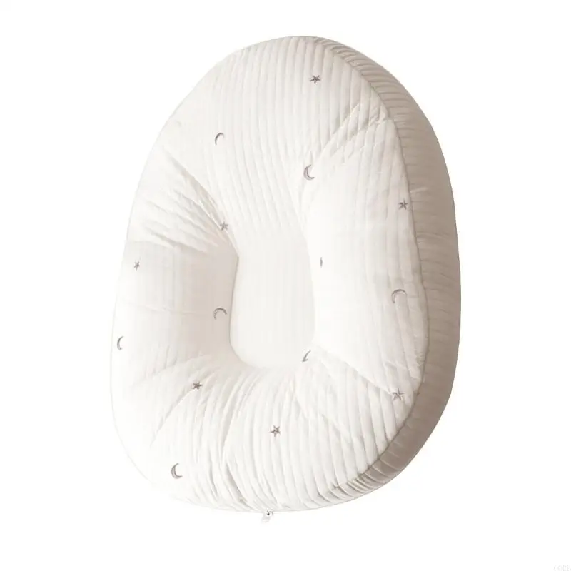 CORB Comodo cuscino per l'allattamento del bambino, custodia in cotone rimovibile. Lavabile in lavatrice