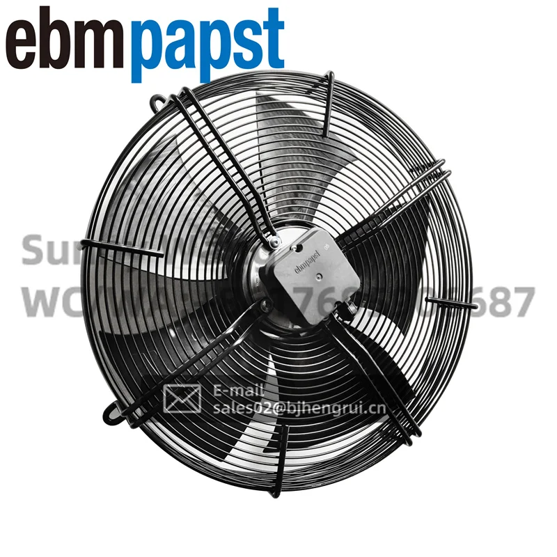 ebmpapst S4E500-AM03-01 230V AC 680W 3.0A 1300/1400RPM Clean Room Condenser Axial Cooling Fan A4E500-AM03-01