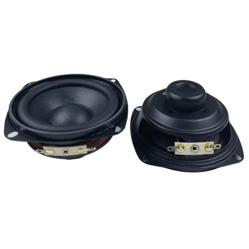 SOTAMIA 2Pcs 3 Inch Full Range Subwoofer Audio Speaker 78mm 4 Ohm 15W Square Multimedia Speaker Sound Music Home Loudspeaker