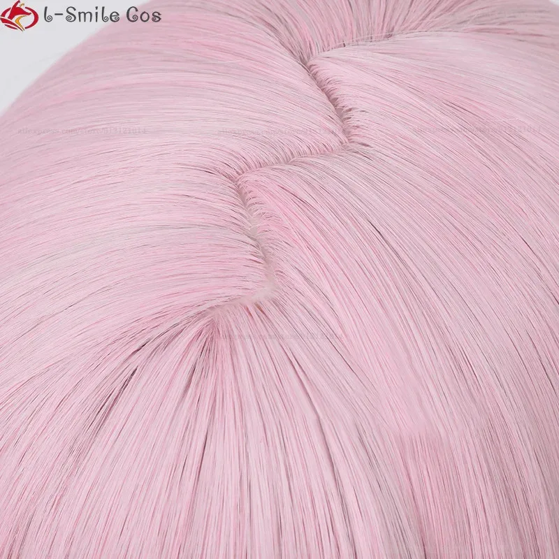 Anime  Yofukashi no Uta Nanakusa Nazuna Light Pink Cosplay Wig Heat Resistant Perucas Synthetic Hair + Wig Cap