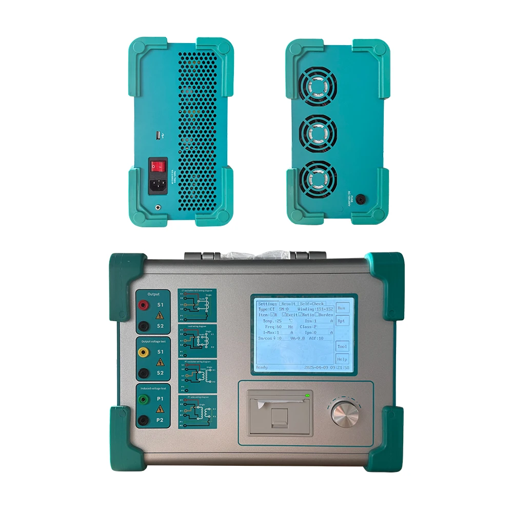 AC 100~264V Input Power Voltage CJCTA-1836 High Accuracy CT PT Analyzer 3000 Sets of Test Data Storage Function