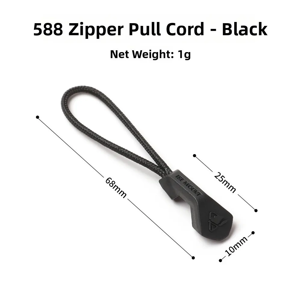 5pcs Universal Zipper Rope Anti-slip Tail Rope Color Drawstring Multicolors Zipper Puller Multistyles
