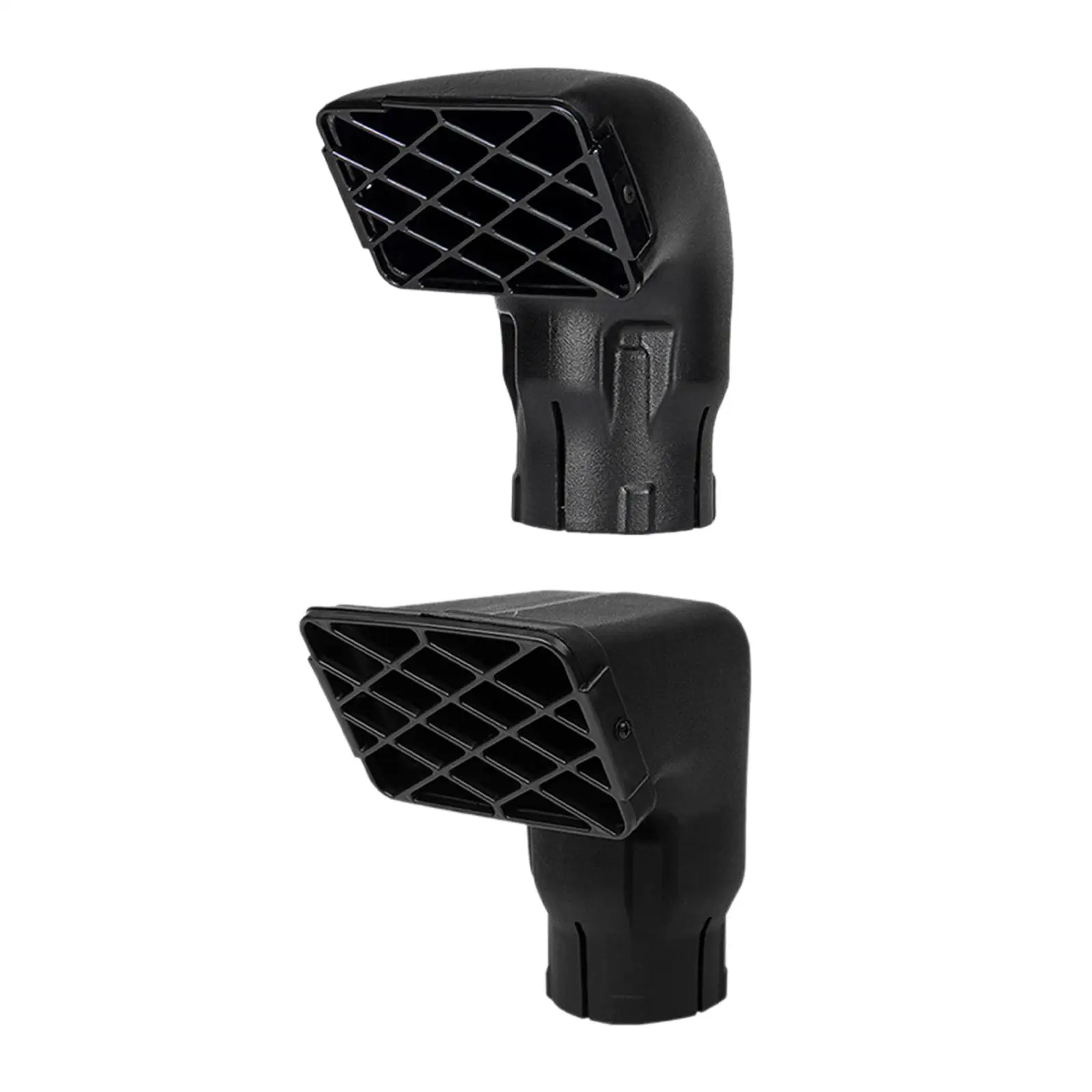Universal Snorkel Head ABS Material Car Air Intake Accessory Dust Collector Replacement for Automotive Ventilation