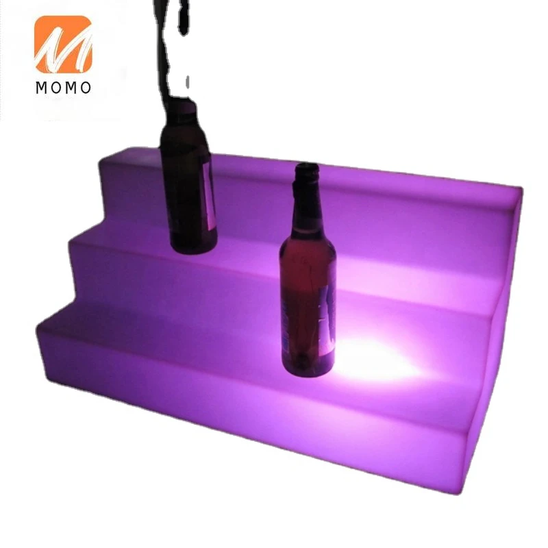 High bar led accessories light up drinks shelf