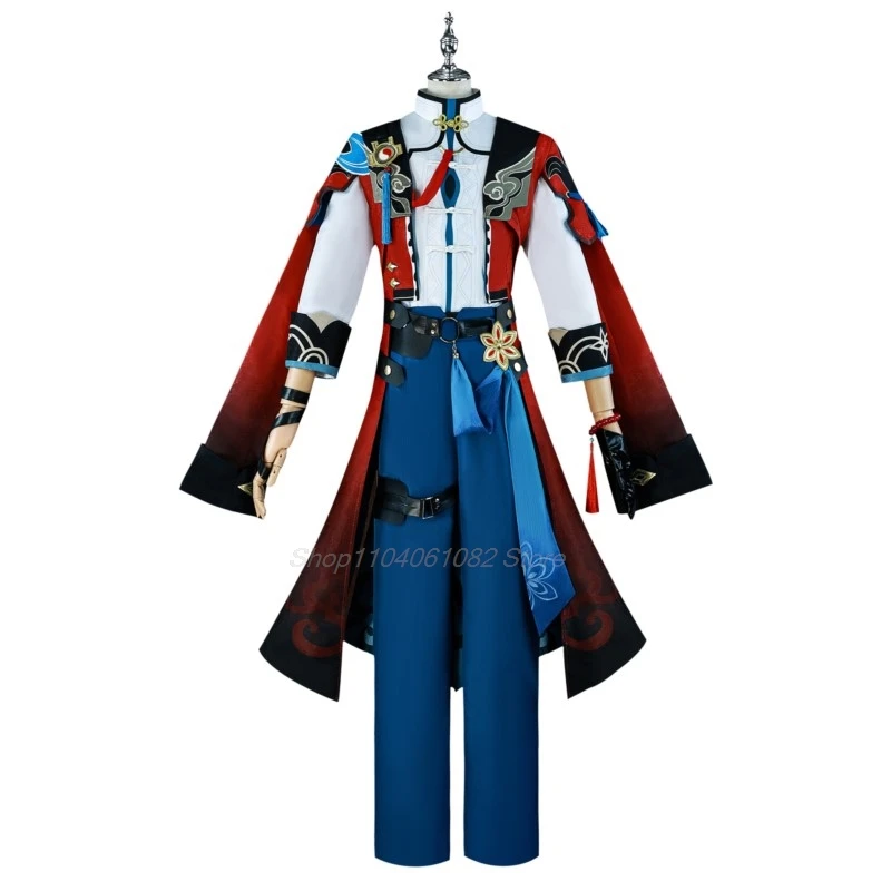 IN STOCK Game Honkai Star Rail Jiaoqiu Cosplay Costume Full Set Anime Full Set Jiao Qiu Cosplay Outfit Uniform Tail Prop Suits