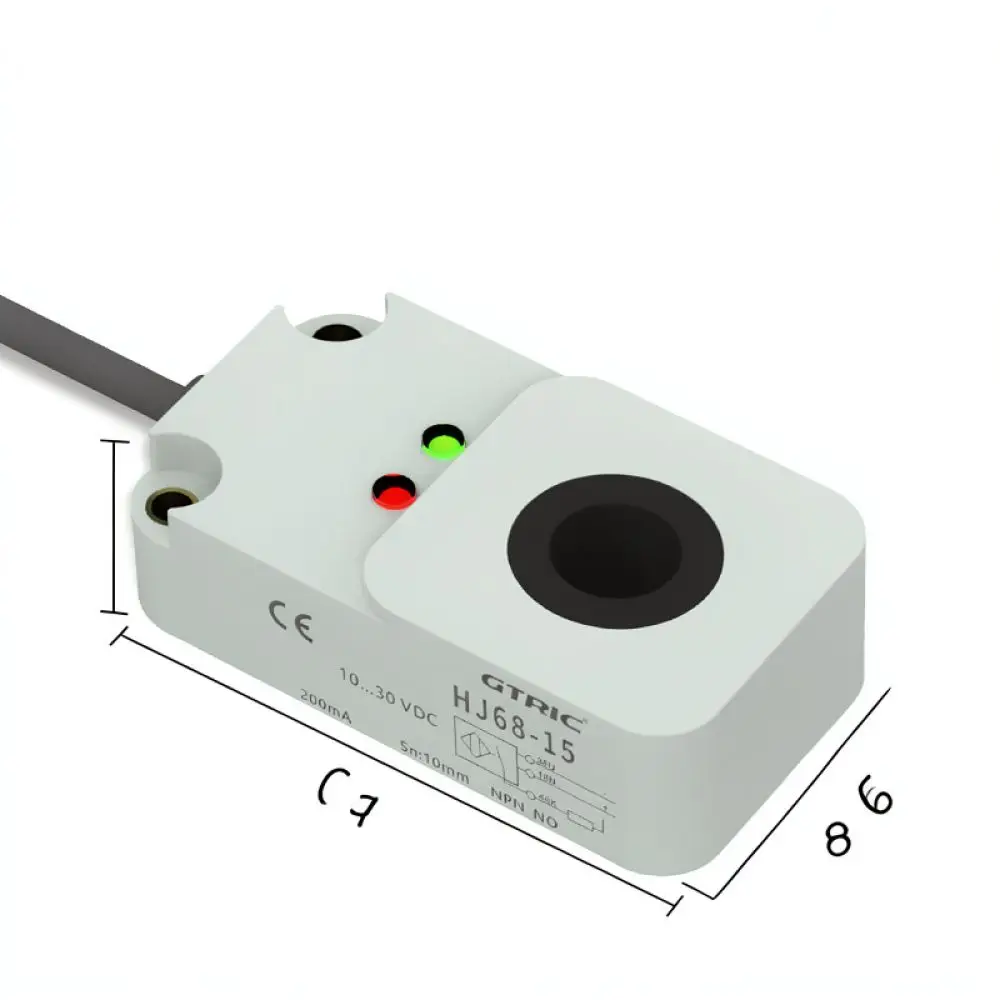High Precision Ring Proximity Sensor For Industrial Automation Metal Object Counting Wire Breakage Monitoring System