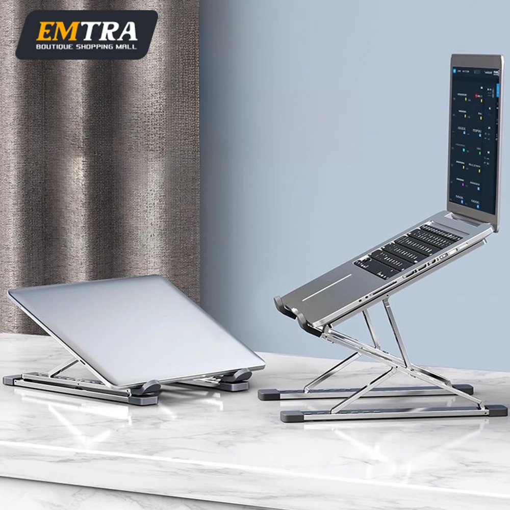 Aluminum N8 Foldable Laptop Stand Adjustable Portable Notebook Bracket Support Base Holder For Macbook Air Pro Accessories Stand