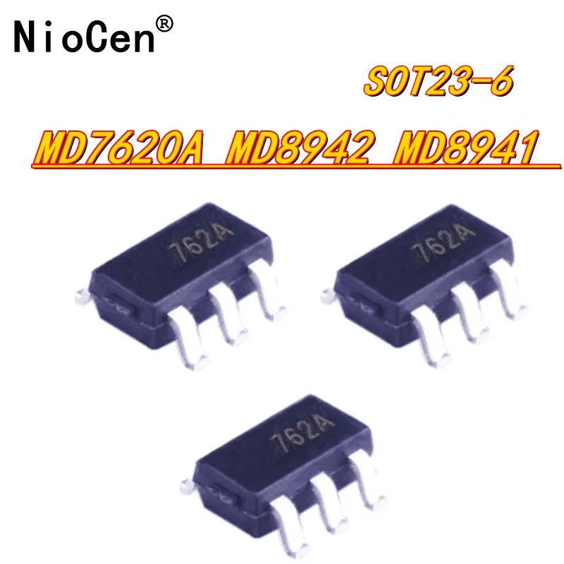 

（10Pcs） MD7620A MD7620 MD8942 MD8941 SMD SOT23-6 New Good Quality Chipset