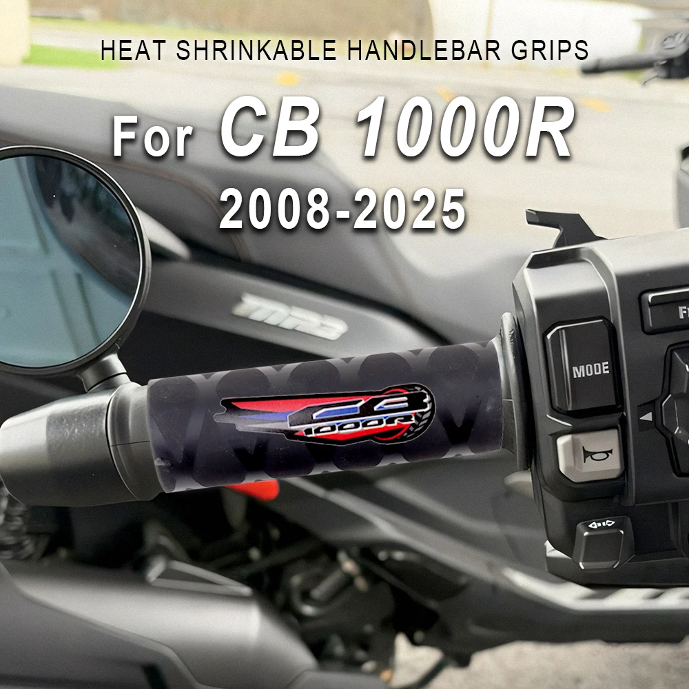 Fashion Motorcycle Grips Rubber Cover Heat Shrinkable Handlebar Gloves Accessories For Honda CB1000R CB 1000 R 1000R 2008-2025