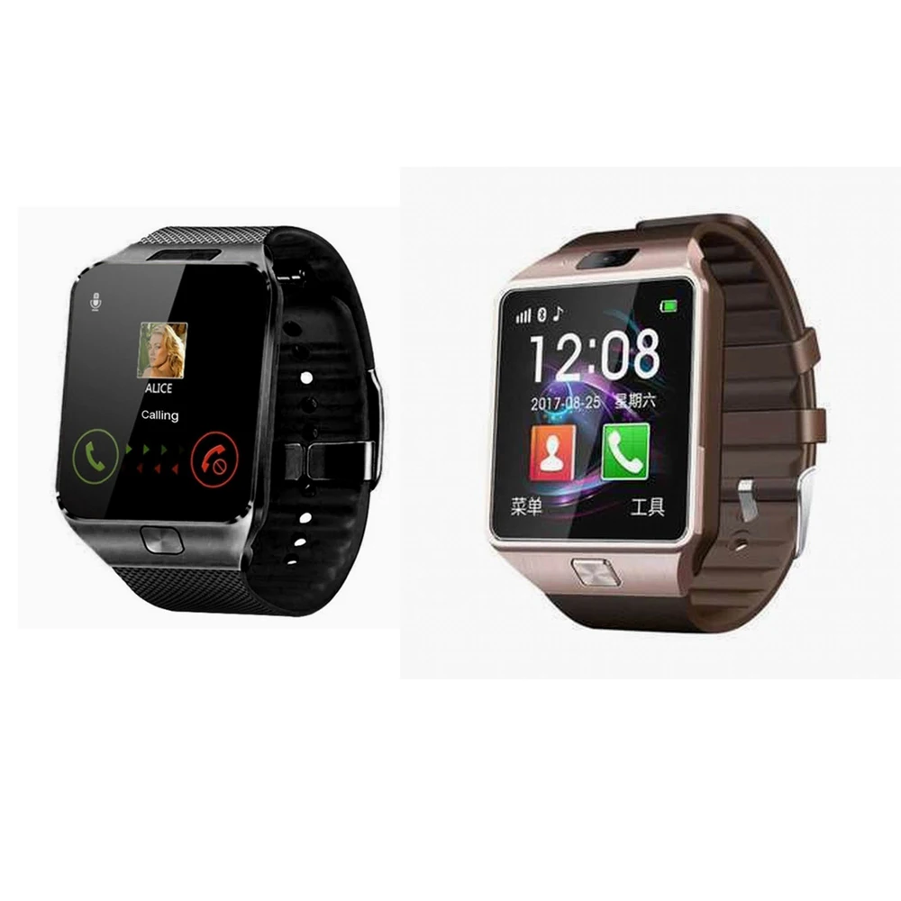 Reloj electrónico inteligente DZ09, compatible con tarjeta TF, cámara SIM, reloj de pulsera deportivo con Bluetooth para Samsung, Huawei, Xiaomi, teléfono Android