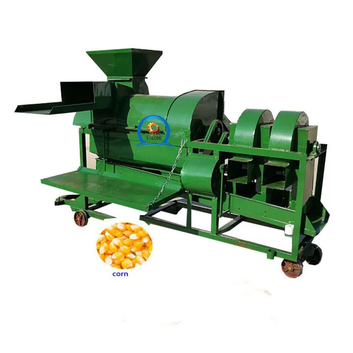 hot sale new large household multifunctional dry and wet thresher corn sorghum millet materials thresher