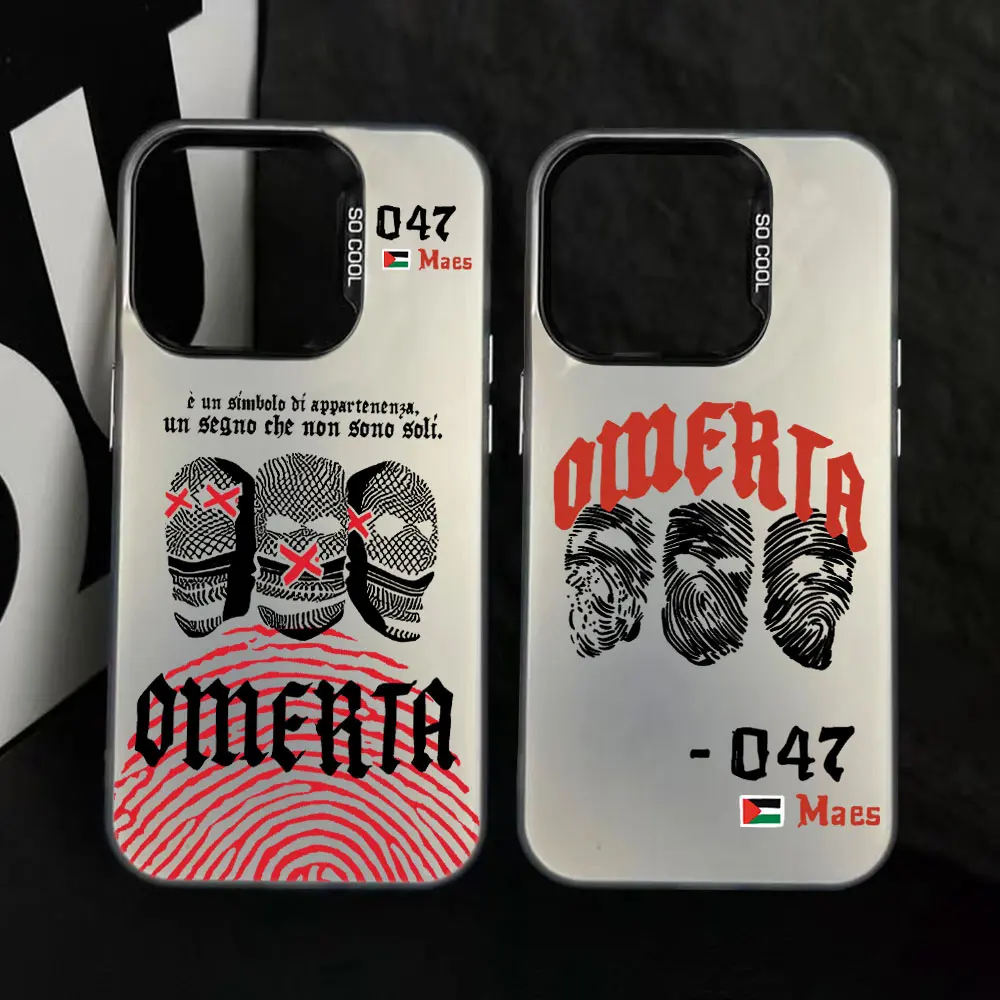 

Luxury Omertas Maes 47 Phone Case For Xiaomi Redmi 14C 13C 12C 13 12 10 A1 A2 A3 A5 9T 9A K60 K40 5G Anti Fall Matte Back Cover