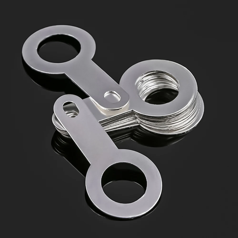 100 - 200 Pcs Single Head Round Solder Lug Copper Washers M2.2  M2.7  M3.2 M4.2 M5.2 M6.2 M8.2 Wire Ear Copper Lugs Brazing Lug