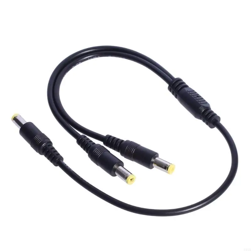 5.5mmx2.1mm  Power Supply Splitter Cable Cord, Y Splitter Adapter Wire,2 Way 