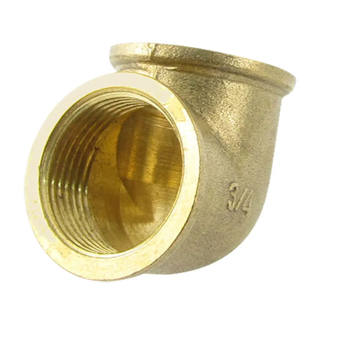 

1pcs 3/4 PT x 3/4 PT 90 Degree Brass Pipe Female Threaded Elbow Fitting Adapter LXM