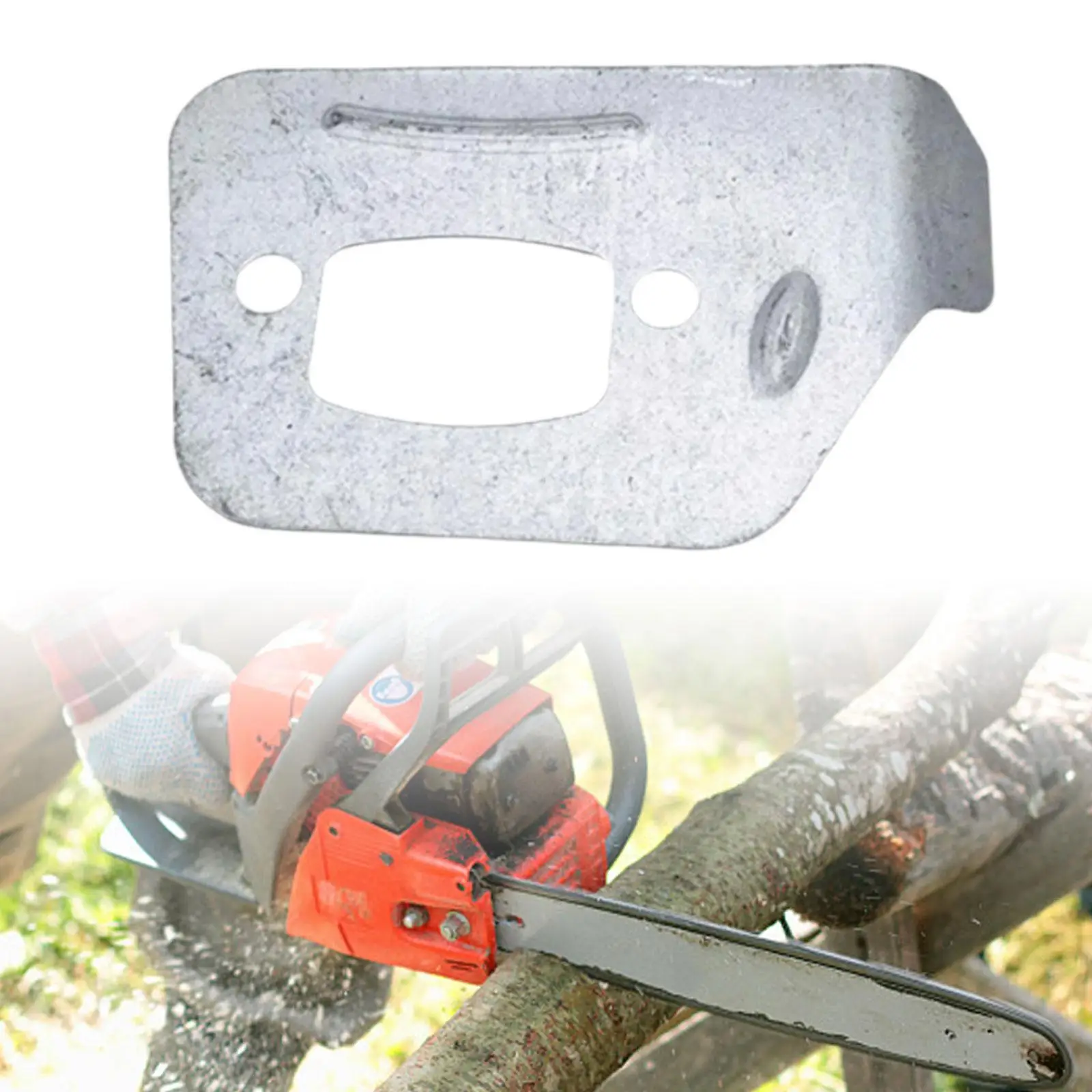 Muffler Gasket Chainsaw Attachment Metal Spare Part for H550XP 545 550XPG Durable Replacement