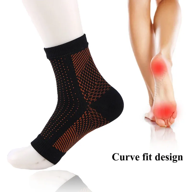 Men Women Foot Circulation Swelling Relief Foot Sleeve Socks Foot Anti Fatigue Compression Varicosity Ankle Support Socks