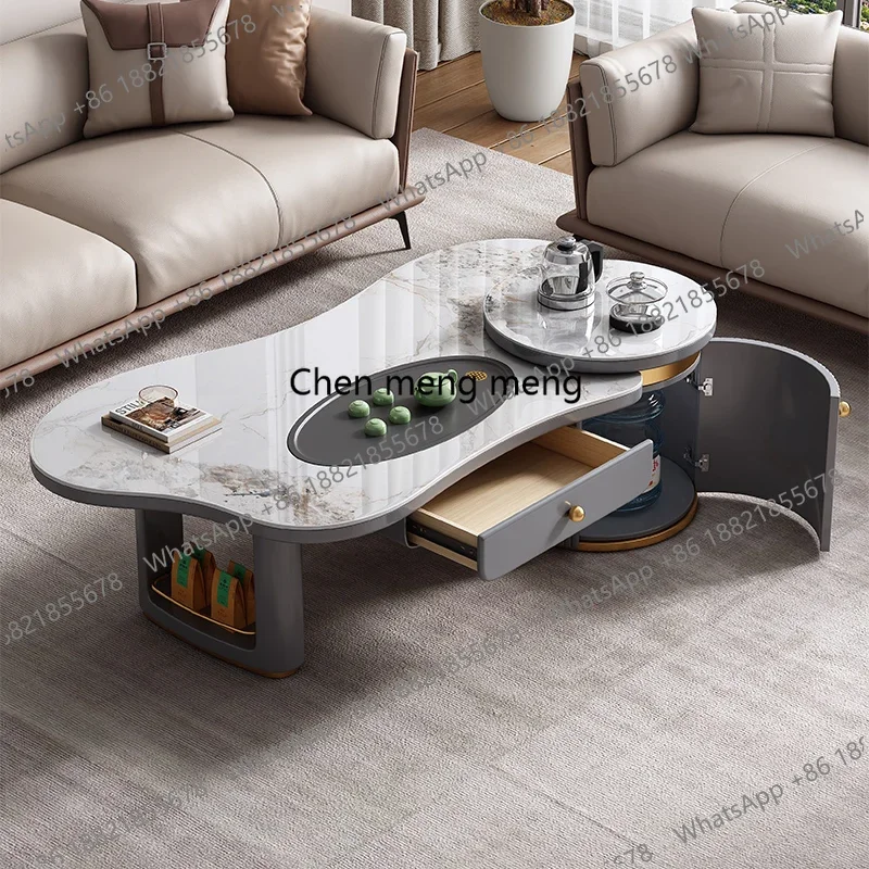 

Storage Luxury Side Table Decoration Bedroom Living Room Designer Drawers Coffee Table Moving Meubles Chinese Style Furniture