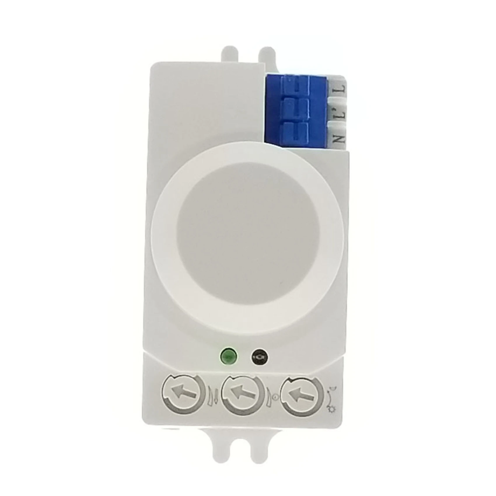 2X 5.8Ghz système LED micro-ondes 360 degrés capteur de mouvement interrupteur de lumière détecteur de mouvement corporel-[A51I]