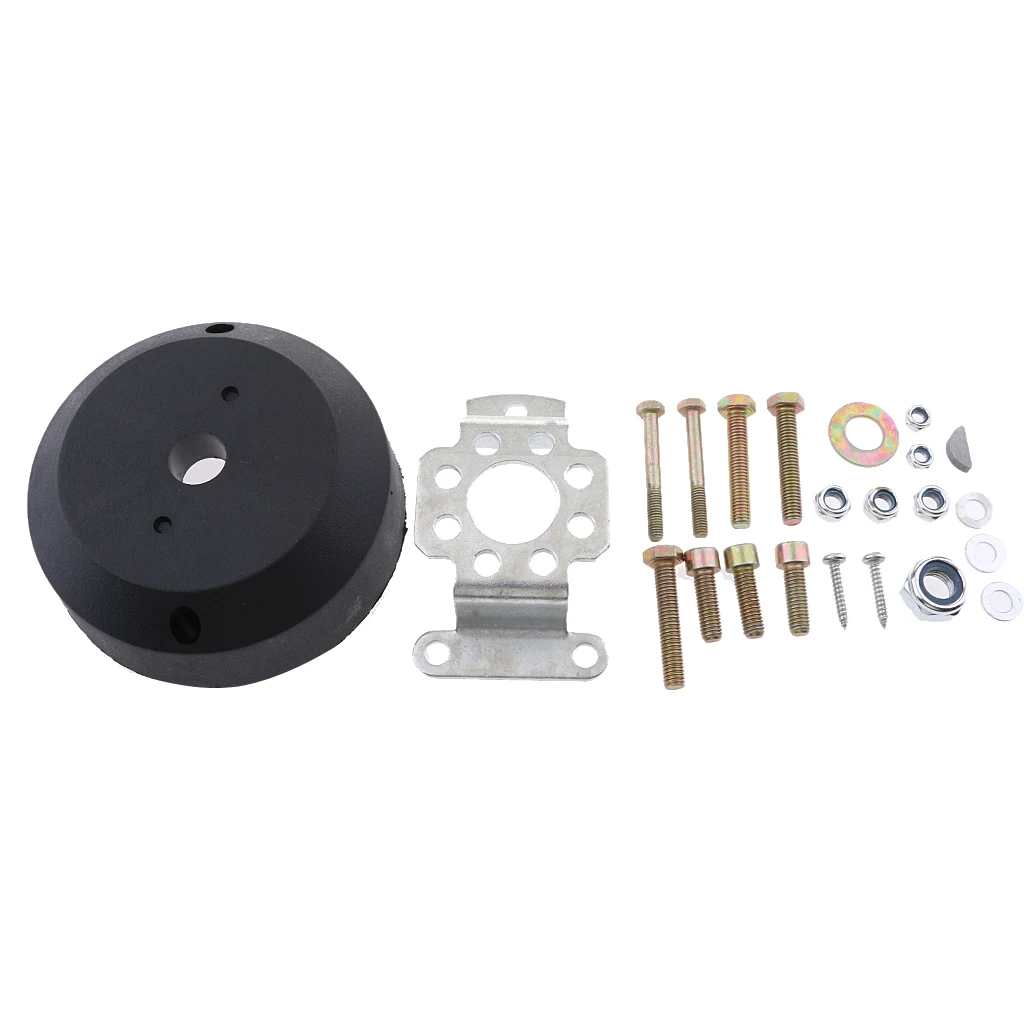 Plastic Helm Bezel 90 Degree Steering System Kit Marine Boat Accessories for Recreational Motor Boats