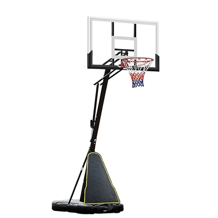 A-1024L 2021 Hot Selling Eco-friendly 10 Feet Adjustable N-b-a Basketball Portable Systems Hoops Stand Outdoor