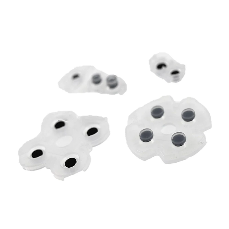 YuXi 1 Набор для PS4 проводящие клейкие кнопки сменный контроллер силиконовый Кондуктивный резиновая подкладка для кнопок резиновый коврик