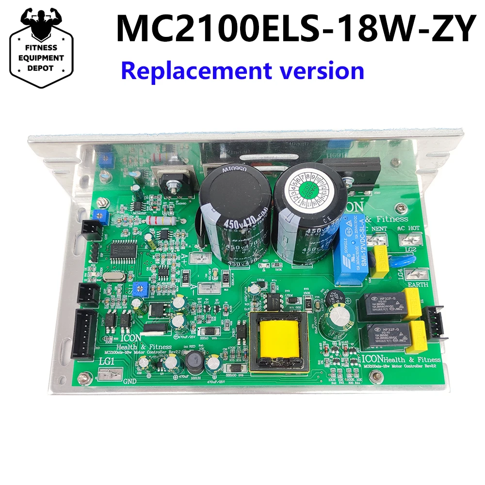 Treadmill Motor Controller MC2100ELS 18W 2y ZY Treadmill Control Board MC2100ELS-18W-2Y/ ZY for PRO-FORM NordicTrack Treadmill