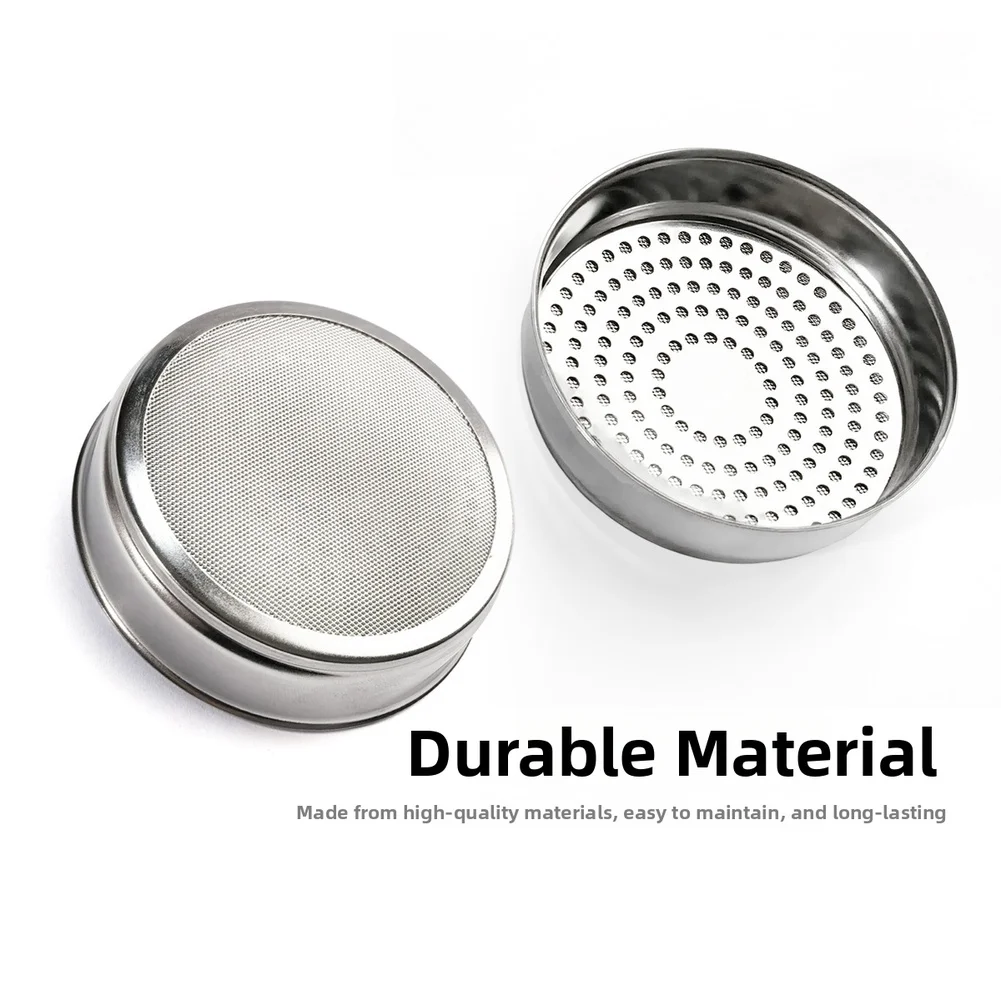 2PCS 58mm Stainless Steel Group Head Shower Screen Fine Mesh Strainer For E61 Coffee Machine Parts Replacement