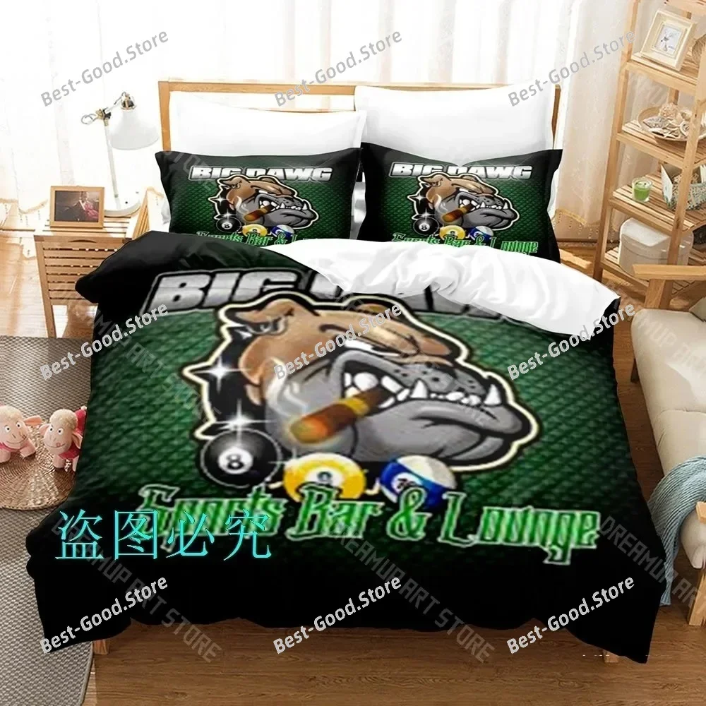 Big Dawgs Bedding Set Single Twin Full Queen King Size Bed Set Aldult Kid Bedroom Duvetcover Sets bed sheet set Big Dawgs CXG