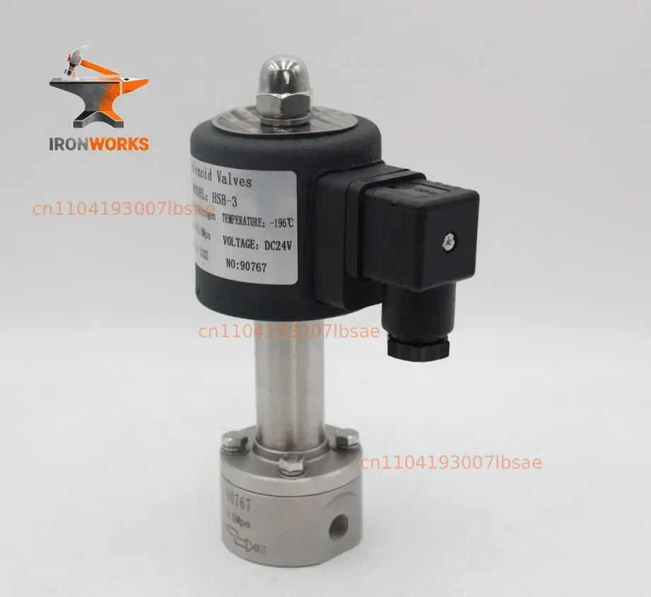 1/8 Inch Low Temperature Solenoid Valve for Liquid Nitrogen Hot Sales Industrial Control Valve