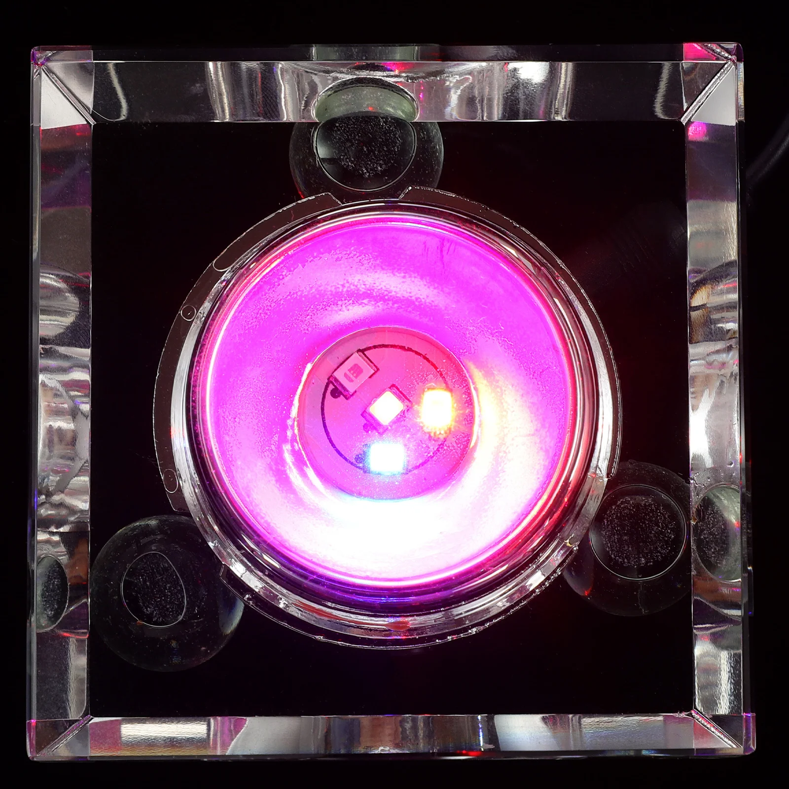 

LED Light Base for Crystal Art Glowing Display Stand Crystal Ball Holder USB Compatible Night Lamp Accessory LED Light Base